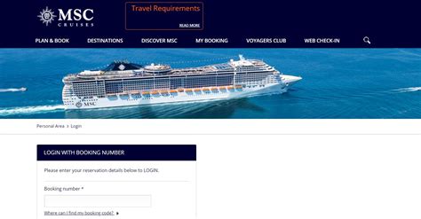 These lines qualify seniors as 60 and older. . Msc cruises login